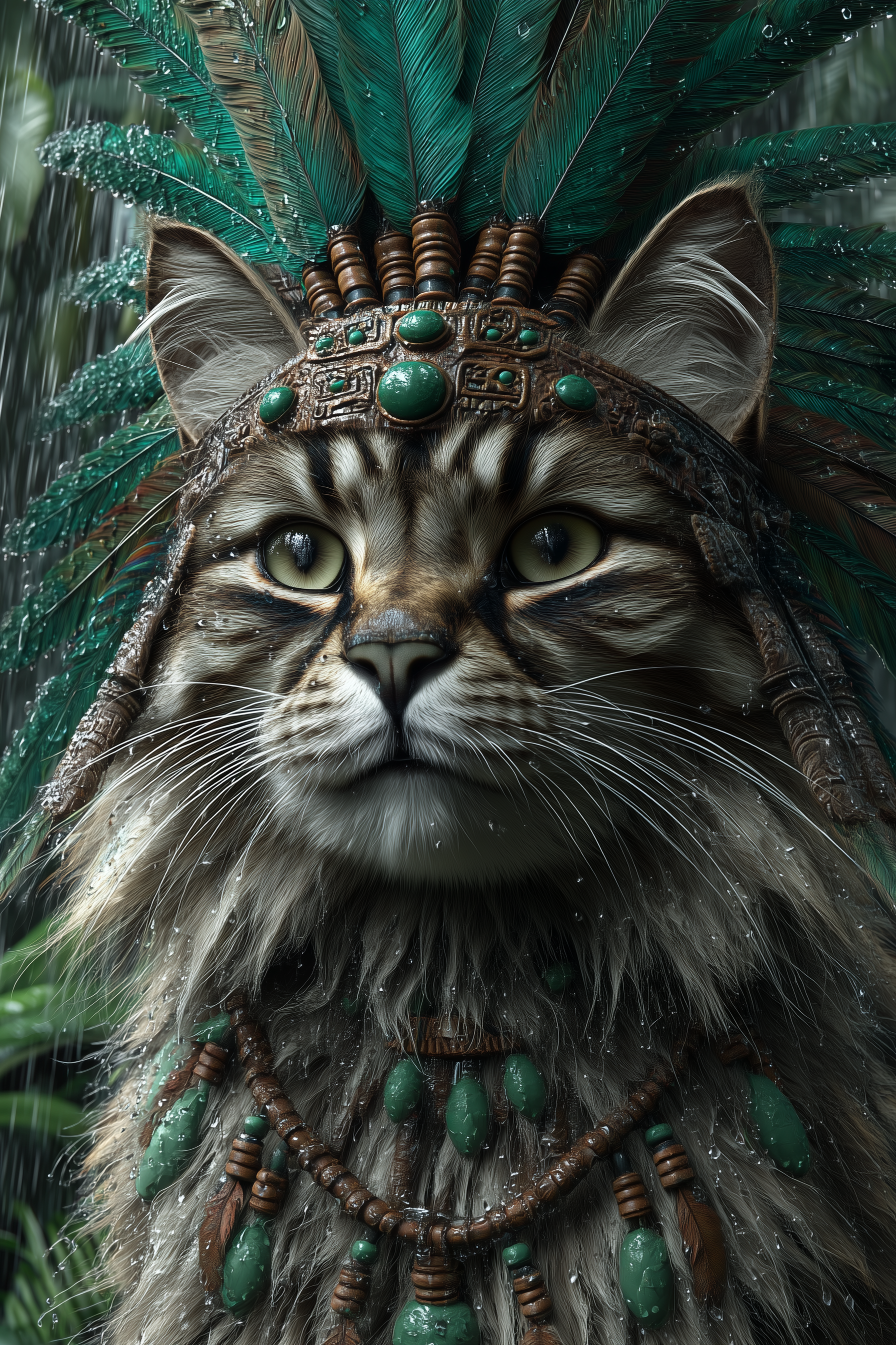 amazon-cat-art-print